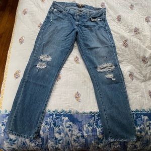 Lucky Brand Distressed Boyfriend Jean